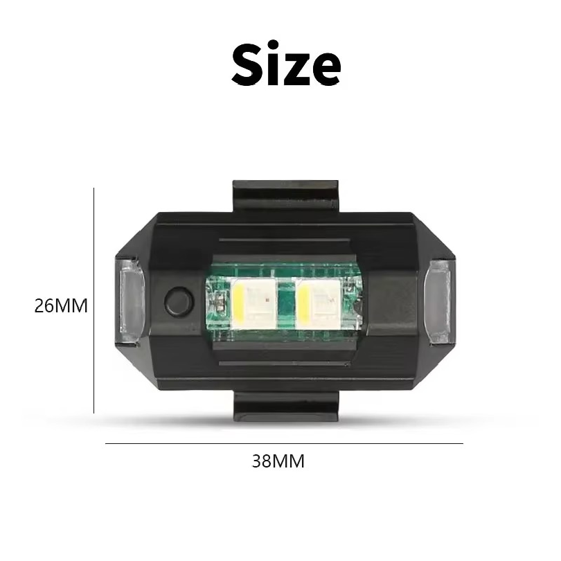 Universal LED Strobe Lights Mo - Drone Led Light ulasan dan harga