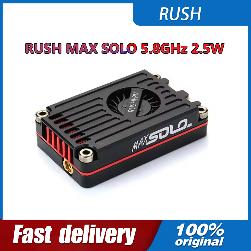 RUSH MAX SOLO 5.8GHz 2.5W VTX  - Drone Battery ulasan dan harga