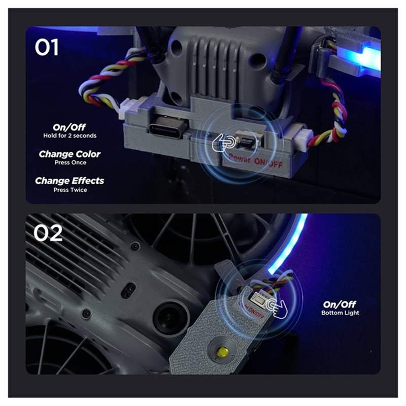 [NEW!A25P】 LED Light Strip For - Drone Led Light ulasan dan harga