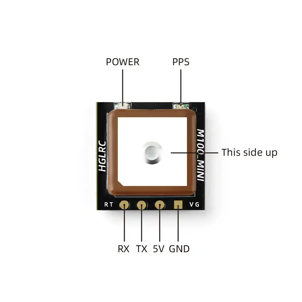 HGLRC M100 MINI GPS Module M10 - Drone Antenna ulasan dan harga