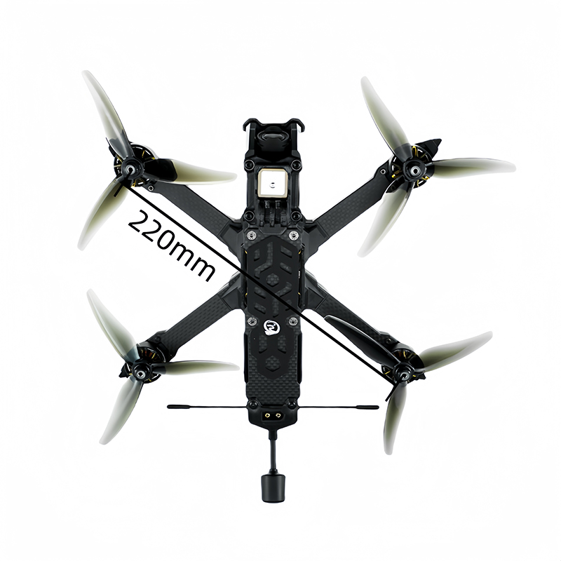SQFPV Heison 5X Freestyle Cine - Drone Gps Mount ulasan dan harga