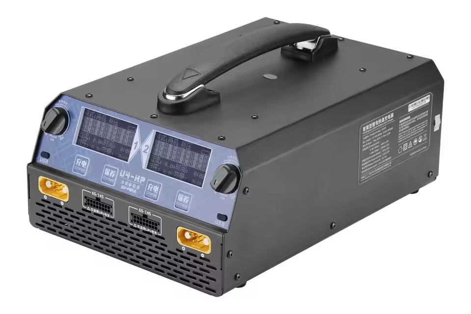 EV-PEAK U4-HP 2400W 25A Dual C - Drone Charger ulasan dan harga